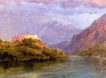 ザルツブルク城の風景 ハドソン川 フレデリック・エドウィン教会の風景 Oil Paintings